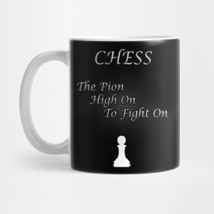 Chess Slogan - The Pion Mug